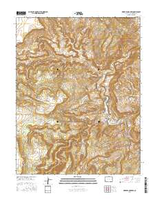 Horse Range Mesa 2016 topographic map thumbnail