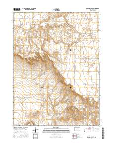Kirchnavy Butte 2016 topographic map thumbnail