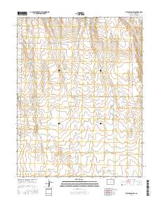 Kit Carson NW 2016 topographic map thumbnail