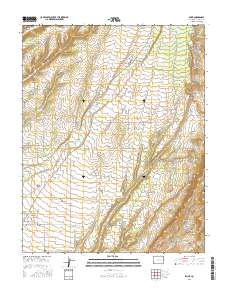 Kline 2016 topographic map thumbnail