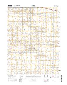 Haxtun SE 2016 topographic map thumbnail