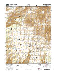 Narraguinnep Mountain 2016 topographic map thumbnail