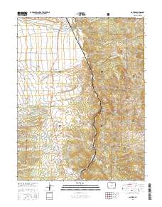 Nathrop 2016 topographic map thumbnail