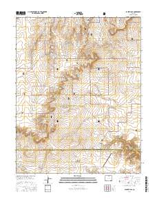 Packers Gap 2016 topographic map thumbnail