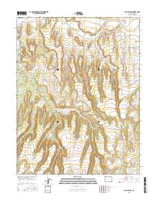 Payne Wash 2016 topographic map thumbnail