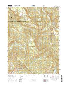 Pagoda Peak 2016 topographic map thumbnail
