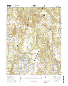 Pagosa Springs 2016 topographic map thumbnail