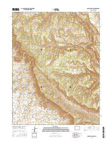 Round Mountain 2016 topographic map thumbnail