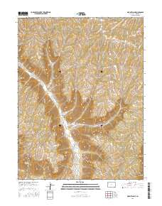 Mount Blaine 2016 topographic map thumbnail