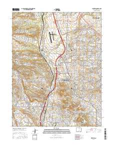 Pikeview 2016 topographic map thumbnail