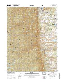 Palmer Lake 2016 topographic map thumbnail