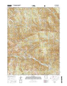 Pine 2016 topographic map thumbnail