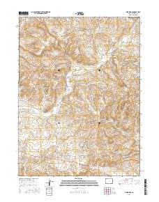 Pine Ridge 2016 topographic map thumbnail