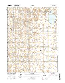 Milton Reservoir 2016 topographic map thumbnail