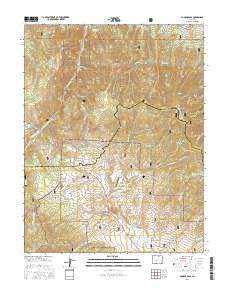 Poncha Pass 2016 topographic map thumbnail