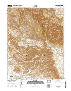 Red Rock Canyon 2016 topographic map thumbnail