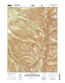 Mount Richthofen 2016 topographic map thumbnail