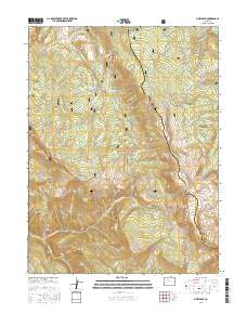 Piney Peak 2016 topographic map thumbnail