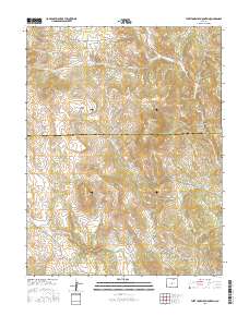 Thirtyone Mile Mountain 2016 topographic map thumbnail