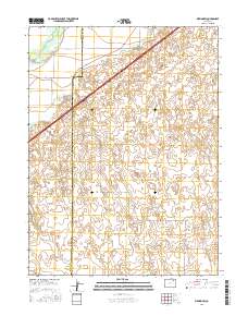 Merino SW 2016 topographic map thumbnail