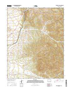 Trinchera Ranch 2016 topographic map thumbnail