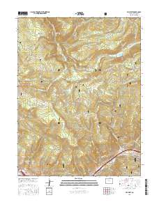 Vail West 2016 topographic map thumbnail