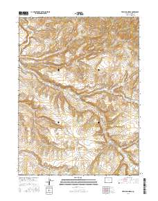 Vermillion Mesa 2016 topographic map thumbnail