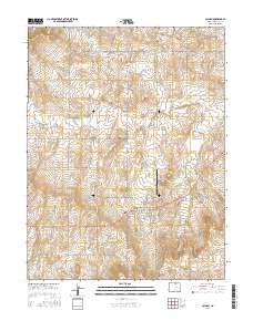 Calhan 2016 topographic map thumbnail