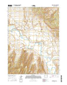 Lodore School 2016 topographic map thumbnail