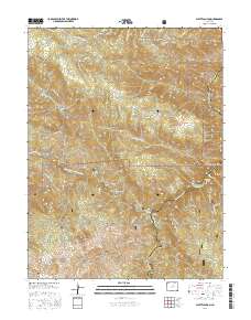 Platte Canyon 2016 topographic map thumbnail