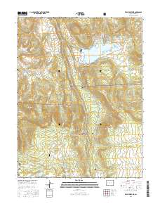 Vega Reservoir 2016 topographic map thumbnail