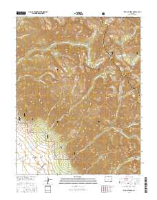 Rito Alto Peak 2016 topographic map thumbnail