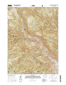 Buckhorn Mountain 2016 topographic map thumbnail