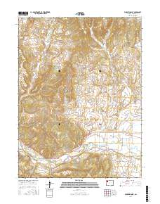 Buckskin Point 2017 topographic map thumbnail