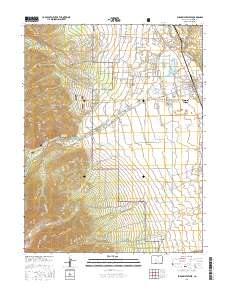 Buena Vista West 2016 topographic map thumbnail