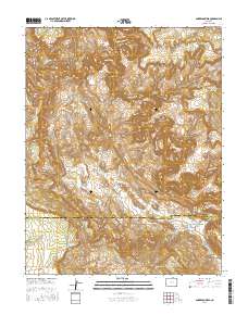 Anderson Mesa 2016 topographic map thumbnail