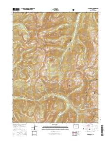 Byers Peak 2016 topographic map thumbnail