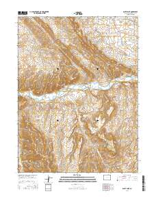 Banty Point 2016 topographic map thumbnail