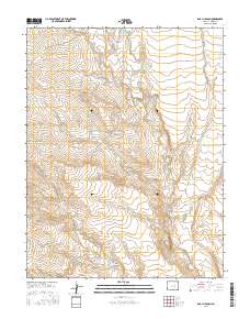 Bar J H Ranch 2016 topographic map thumbnail