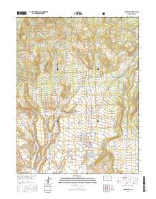 Cedaredge 2016 topographic map thumbnail