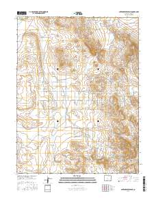 Antero Reservoir NE 2016 topographic map thumbnail
