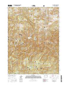 Big Narrows 2016 topographic map thumbnail