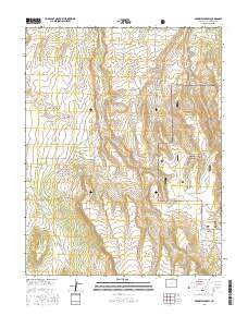 Barkelew Draw 2016 topographic map thumbnail