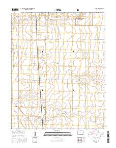 Campo NE 2016 topographic map thumbnail