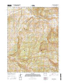 Castle Peak 2016 topographic map thumbnail
