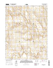 Arapahoe NW 2016 topographic map thumbnail