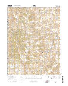 Bijou 2016 topographic map thumbnail