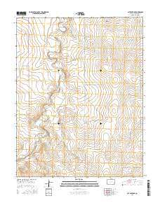 Cat Creek NE 2016 topographic map thumbnail