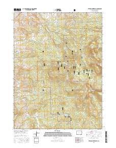 Freeman Reservoir 2016 topographic map thumbnail