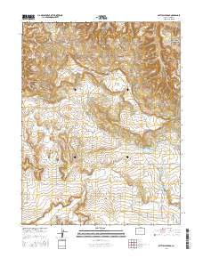 Battleship Rock 2016 topographic map thumbnail